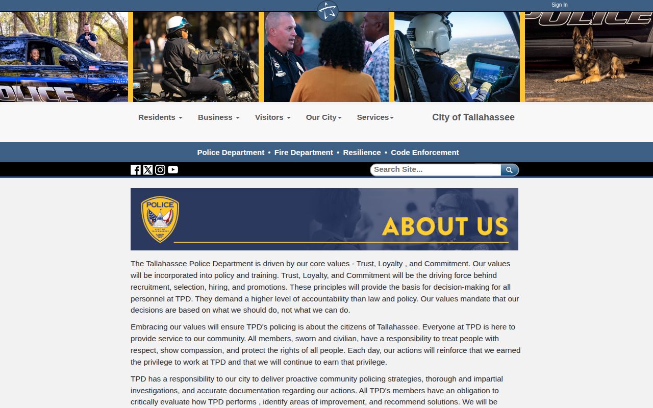 Tallahassee Police information used to interpret Leon County arrest log sources
